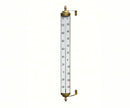 Grande View Thermometer 24" in Living Finish Brass - YourGardenStop