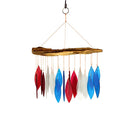 Red, White, & Blue Driftwood Chime - YourGardenStop