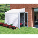 Outdoor Steel 7 x 4 ft Storage Shed with Sloped Roof - YourGardenStop