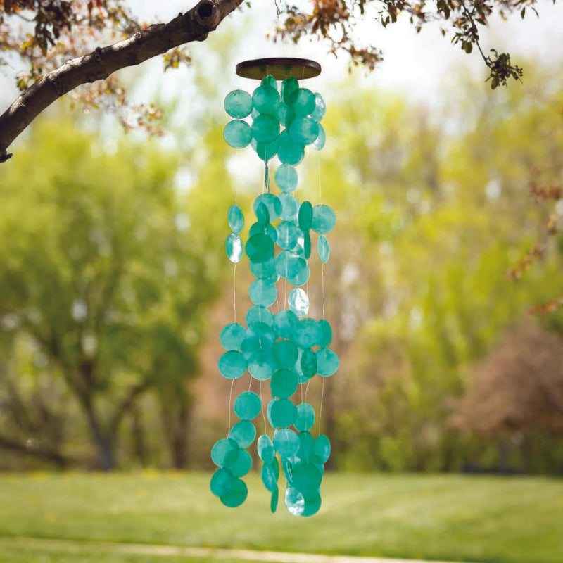 Capiz Waterfall Windchimes (Various Colors to choose from) - YourGardenStop