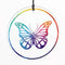 Woodstock Habitat Chime Glass - Dragonfly, Butterfly, Hummingbird or Owl