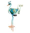 21" Solar Peacock Stake by Regal - YourGardenStop