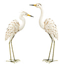 Snowy Egret 26" (Up or Down) by Regal - YourGardenStop