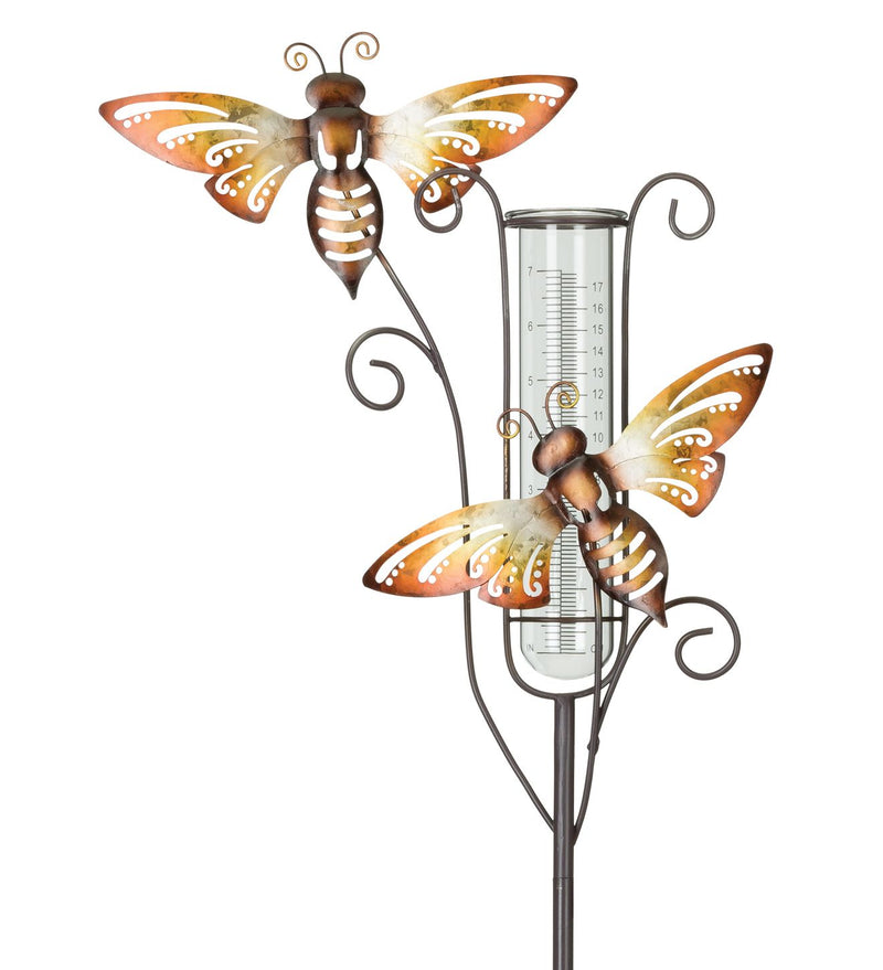 Capri Rain Gauge Stake - Hummingbird by Regal - YourGardenStop