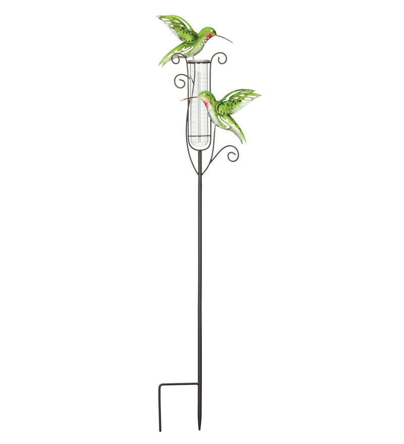 Capri Rain Gauge Stake - Hummingbird by Regal - YourGardenStop