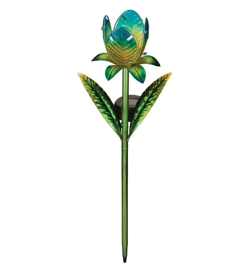 Mini Solar Garden Stakes by Regal Choose from (Pink. Purple, Yellow and Blue) - YourGardenStop