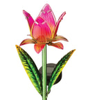 Mini Solar Garden Stakes by Regal Choose from (Pink. Purple, Yellow and Blue) - YourGardenStop