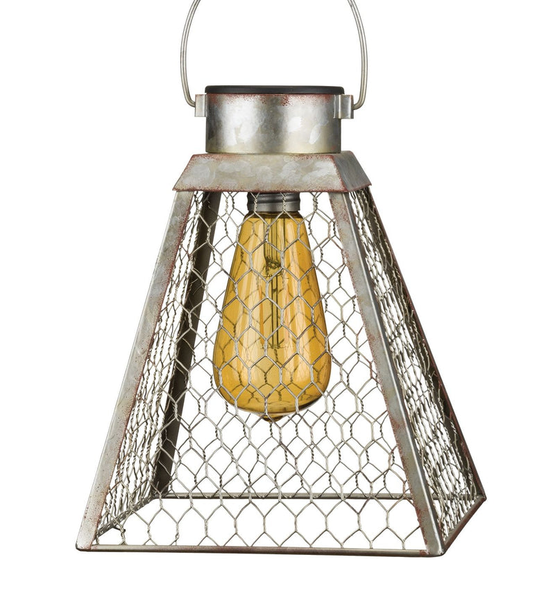 Edison Solar Lanterns by Regal (Bell, Round or Pyramid) - YourGardenStop