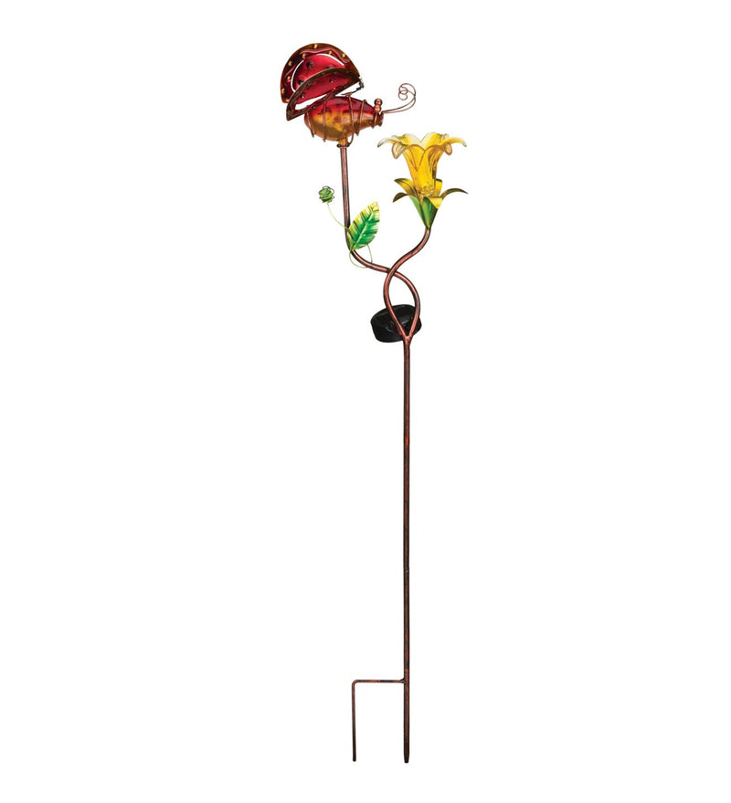 Ellipse Flower Solar Stakes by Regal - YourGardenStop
