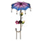 Umbrella Solar Stake by Regal (Pink or Purple or Yellow) - YourGardenStop