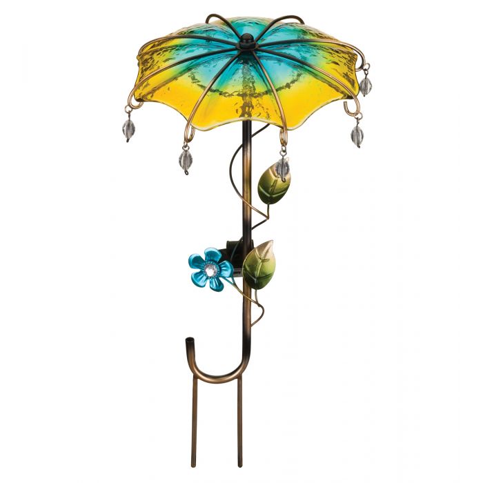 Umbrella Solar Stake by Regal (Pink or Purple or Yellow) - YourGardenStop