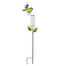 Bird Rain Gauge Stake (Pink, Orange, Blue & Green) - YourGardenStop