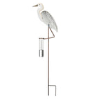 Bird Rain Gauge Stake - Egret, Heron & Flamingo by Regal Art & Gift - YourGardenStop