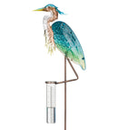 Bird Rain Gauge Stake - Egret, Heron & Flamingo by Regal Art & Gift - YourGardenStop