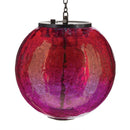 Globe Solar Lantern by Regal (Pink or Orange or Blue) - YourGardenStop