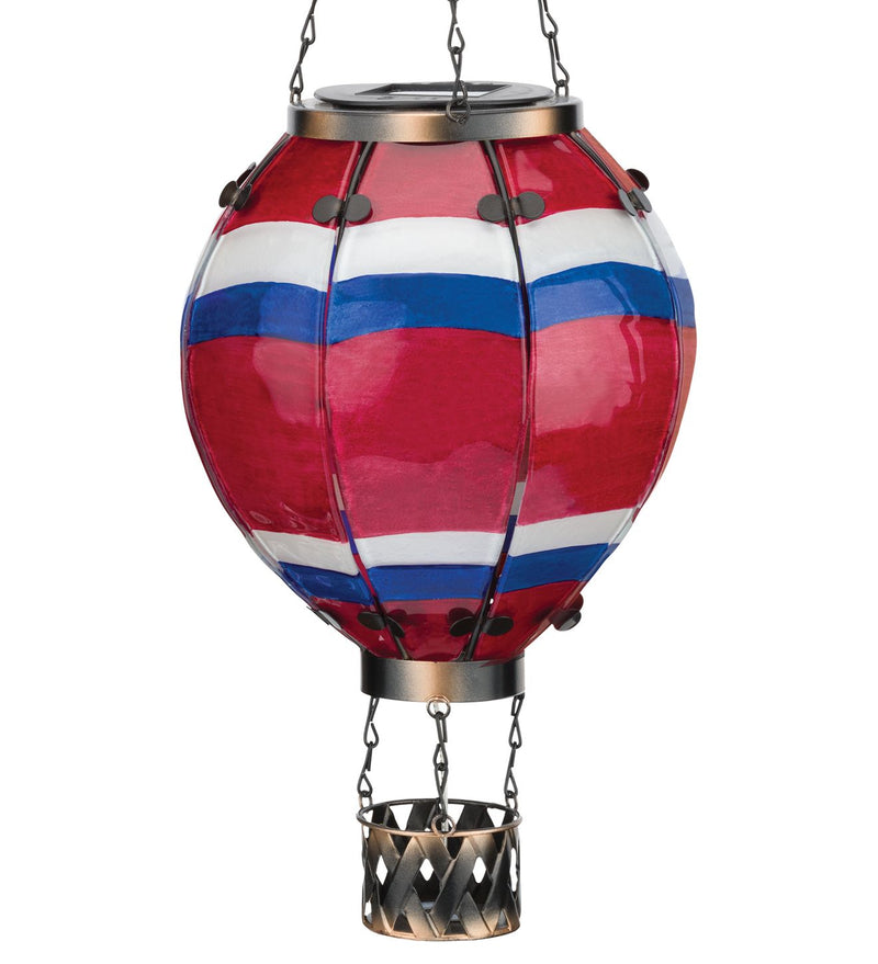 Hot Air Balloon Solar Lantern-Small or Large Sizes in Multiple Colors - YourGardenStop