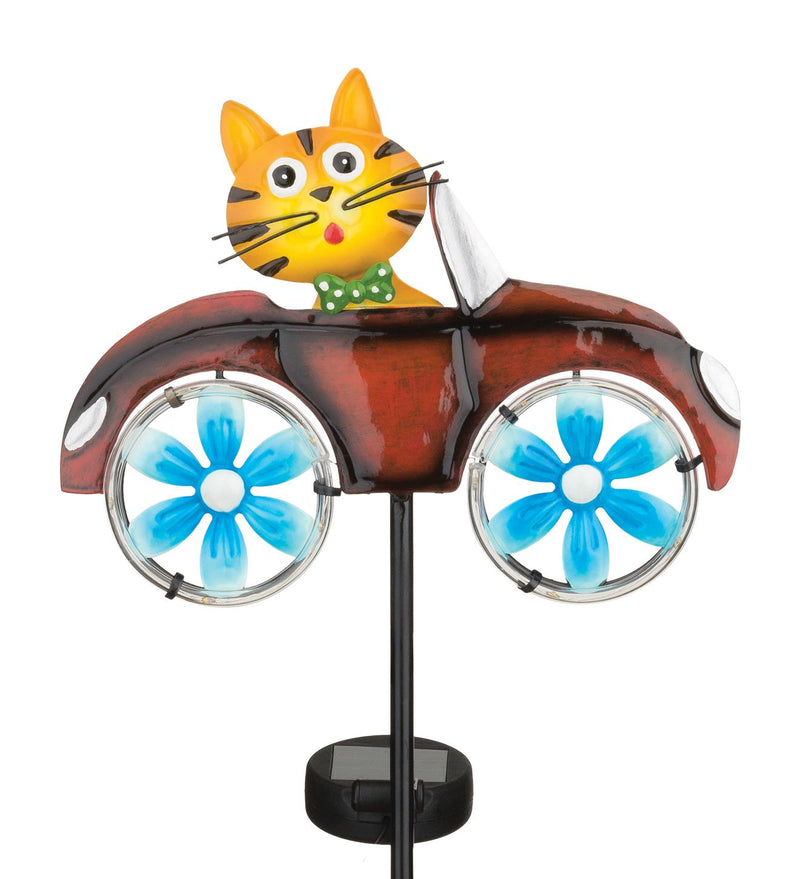 Cruising Solar Stake by Regal (Cat, Dog, Frog or Monkey) - YourGardenStop