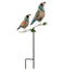 Metallic Quail Mama Baby Stake by Regal - YourGardenStop
