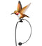 Rocker Hummingbird Stake (Rufous, Ruby Throated or Purple Coronet) - YourGardenStop