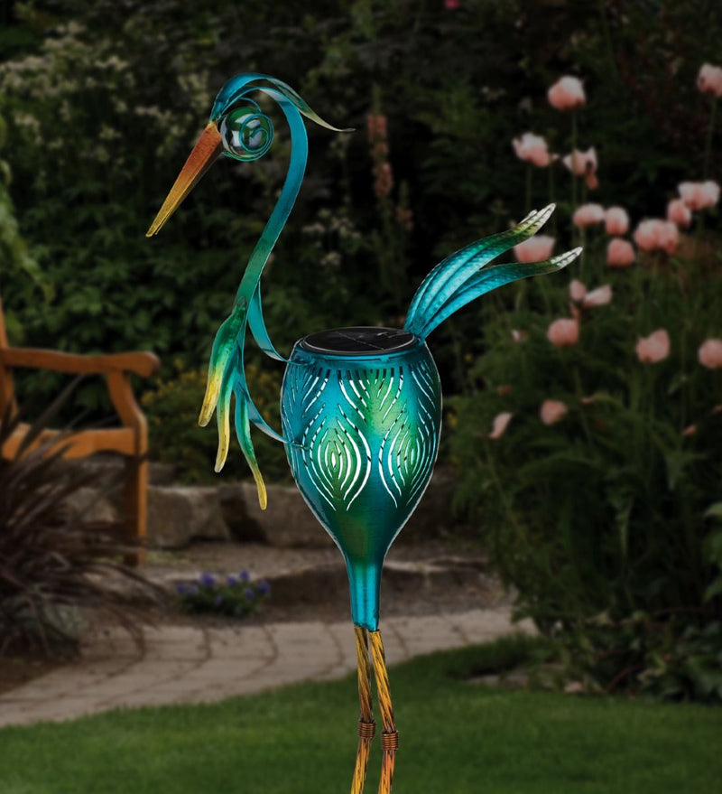 Shadow Solar Décor (Flamingo, Peacock or Heron) by Regal - YourGardenStop