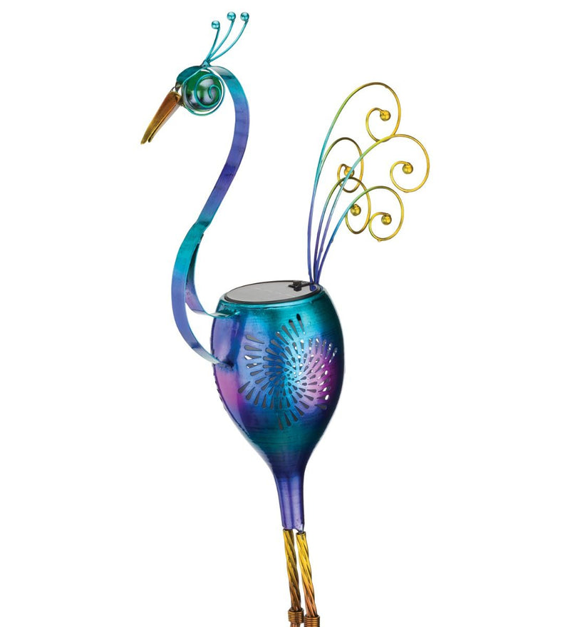 Shadow Solar Décor (Flamingo, Peacock or Heron) by Regal - YourGardenStop