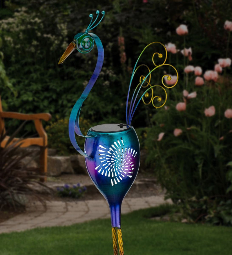 Shadow Solar Décor (Flamingo, Peacock or Heron) by Regal - YourGardenStop