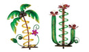 Palm Tree Solar Stake or Cactus Solar Stake by Regal - YourGardenStop