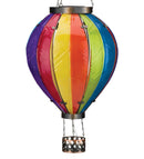 Hot Air Balloon Solar Lantern XLG - Rainbow - YourGardenStop