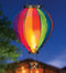 Hot Air Balloon Solar Lantern XLG - Rainbow - YourGardenStop