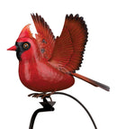 Rocker Bird Stake (Blue Bird, Cardinal, Gold Finch or Robin) - YourGardenStop