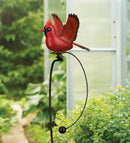 Rocker Bird Stake (Blue Bird, Cardinal, Gold Finch or Robin) - YourGardenStop