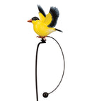 Rocker Bird Stake (Blue Bird, Cardinal, Gold Finch or Robin) - YourGardenStop