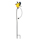 Rocker Bird Stake (Blue Bird, Cardinal, Gold Finch or Robin) - YourGardenStop