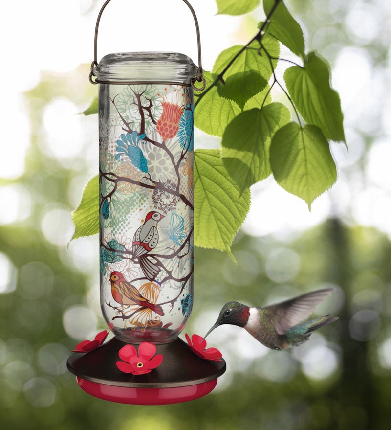 Scarlet Hummingbird Feeder (Bird, Butterfly, Dragonfly or Hummingbird) by Regal - YourGardenStop