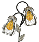 Edison Solar Flower Stake - Round or Tulip shape by Regal - YourGardenStop