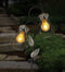 Edison Solar Flower Stake - Round or Tulip shape by Regal - YourGardenStop