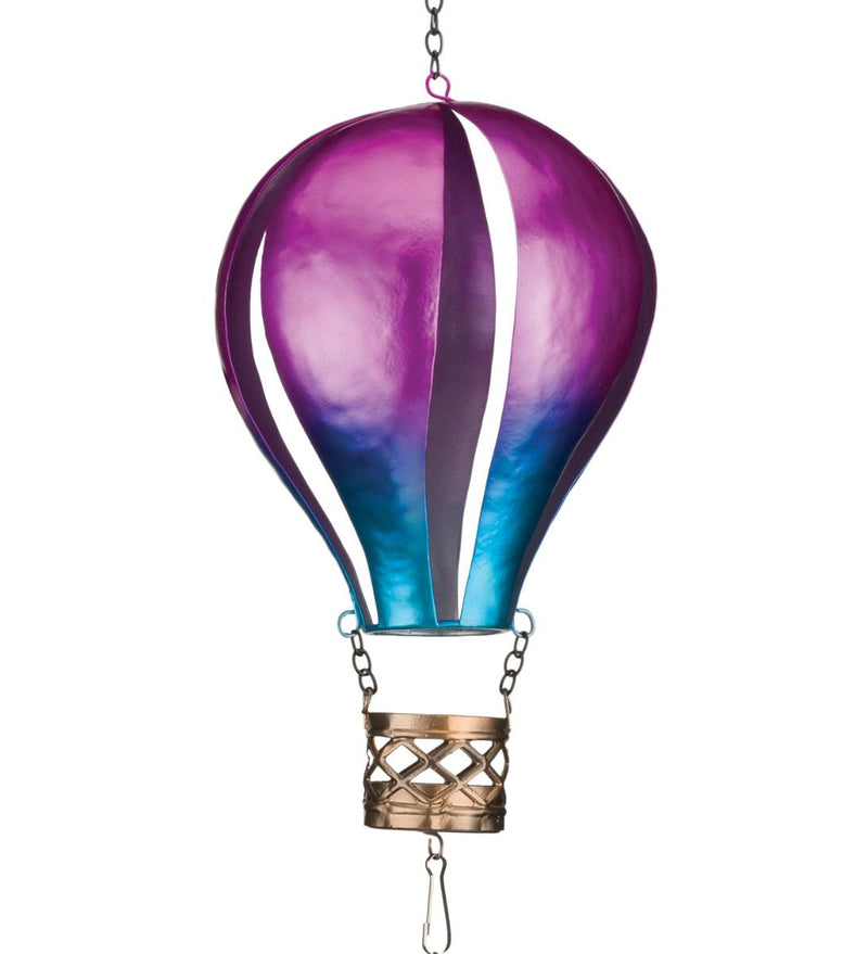 Hanging Balloon Wind Spinner -Rainbow or Purple by Regal - YourGardenStop