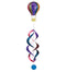 Hanging Balloon Wind Spinner -Rainbow or Purple by Regal - YourGardenStop