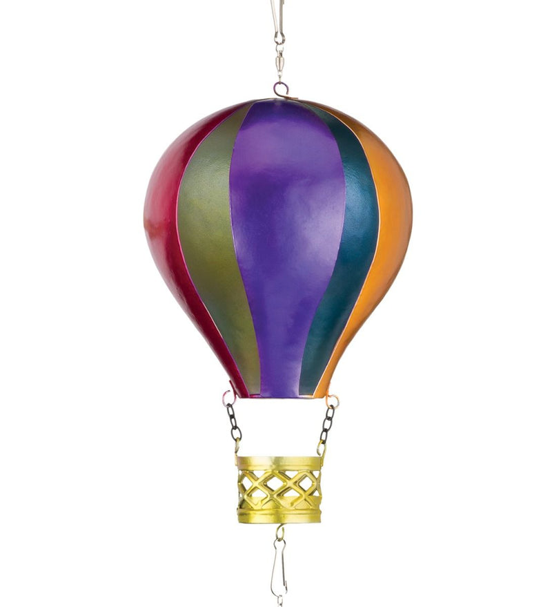 Hanging Balloon Wind Spinner -Rainbow or Purple by Regal - YourGardenStop