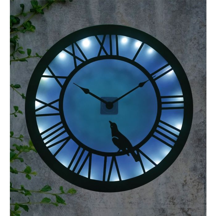 Paradise Solar Clocks by Regal (Bird or Butterfly) - YourGardenStop