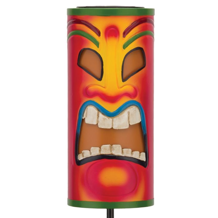 Tiki Solar Stake in Red or Brown by Regal - YourGardenStop