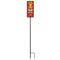 Tiki Solar Stake in Red or Brown by Regal - YourGardenStop