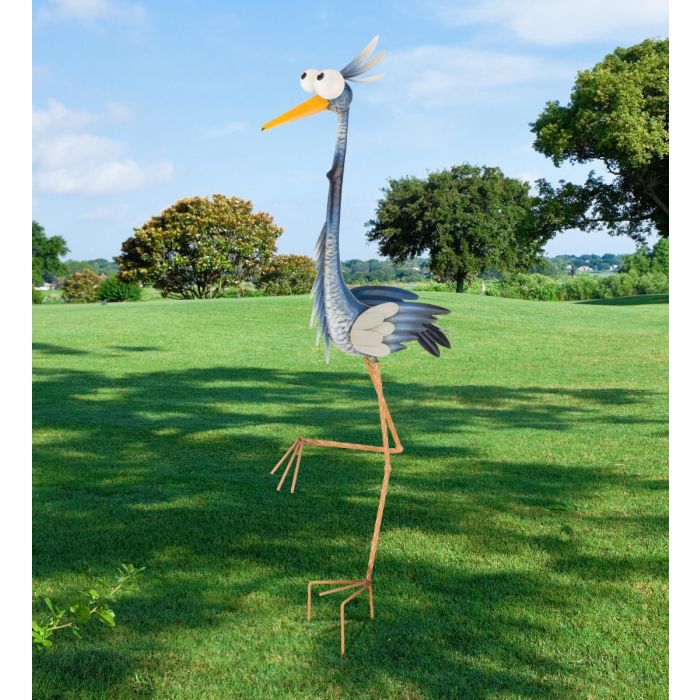 Goody Bird Stake by Regal (Flamingo, Crane, Peacock or Heron) - YourGardenStop
