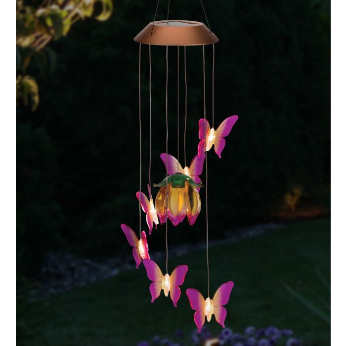 Garden Solar Mobile/Windchimes by Regal (Choice of 4 different chimes) - YourGardenStop