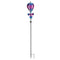 Balloon Solar Wind Spinner Stake by Regal (Purple or Rainbow or Strip) - YourGardenStop