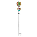 Balloon Solar Wind Spinner Stake by Regal (Purple or Rainbow or Strip) - YourGardenStop