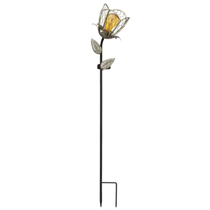 Edison Solar Flower Stake - Flower up or Flower down by Regal - YourGardenStop