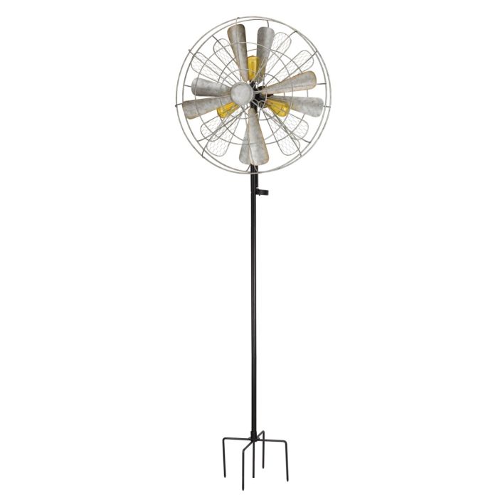 Solar Wind Spinner Stake - Edison by Regal - YourGardenStop