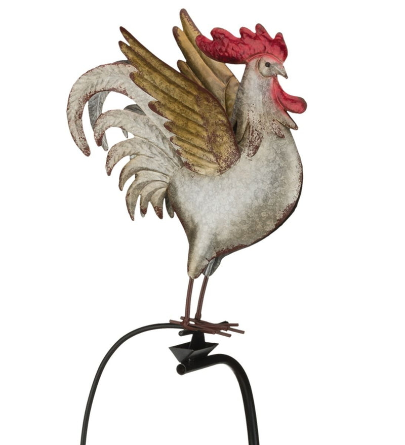 Rocker Animal Stake (Rooster, Pig, Horse, or Cow) - YourGardenStop