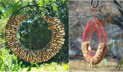 Whole Peanut Wreath Ring (Red or Black) - YourGardenStop